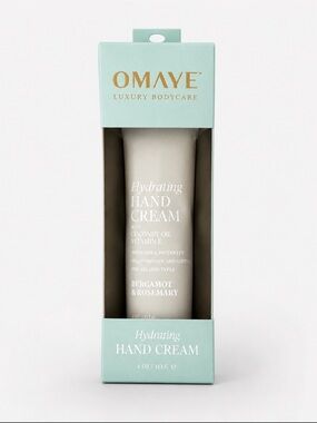 OMAVE luxury Hydrating Hand Cream - Bergamot & Rosemary